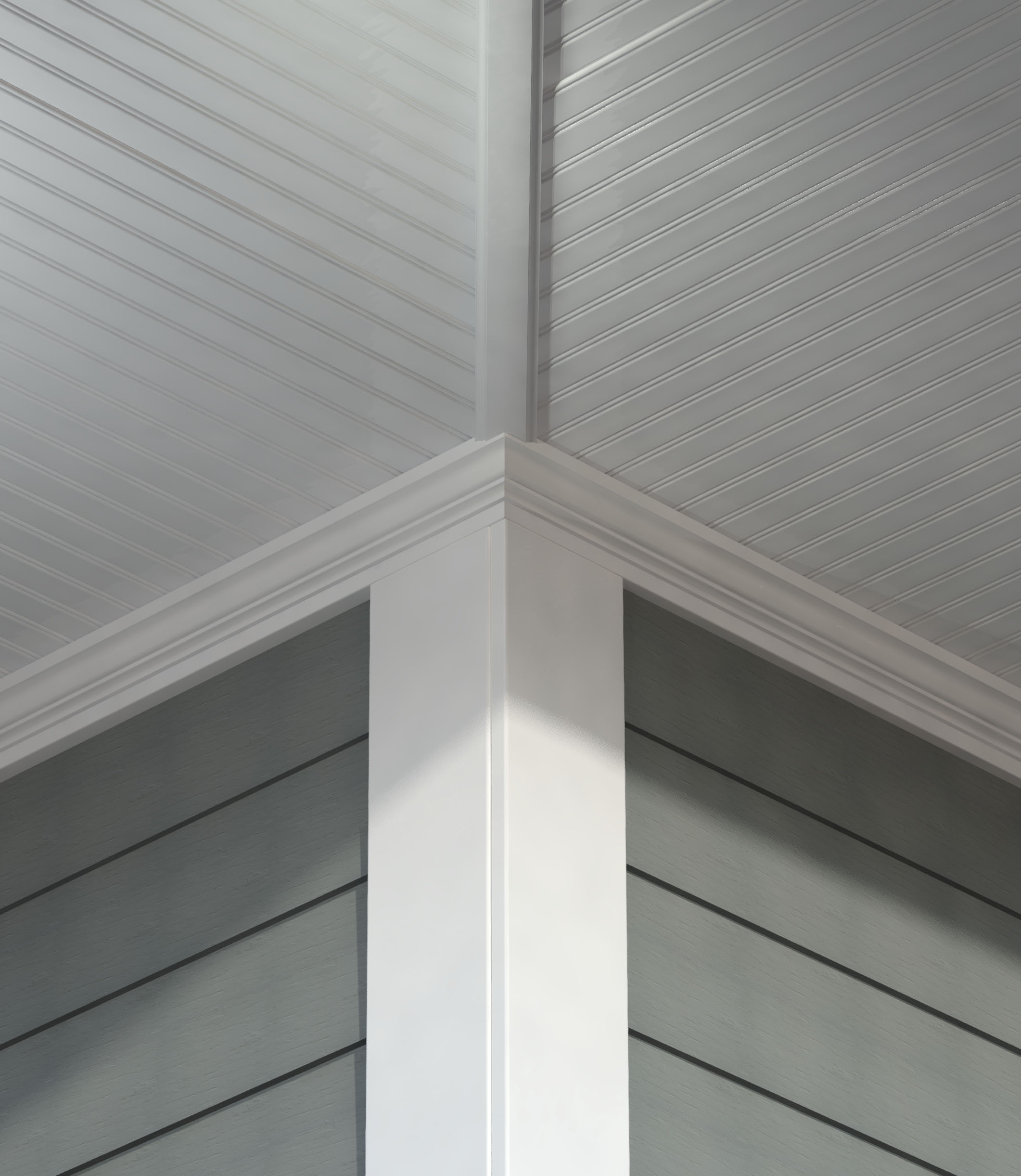 Simple Vinyl Beadboard Ceiling Siding Colors For Houses