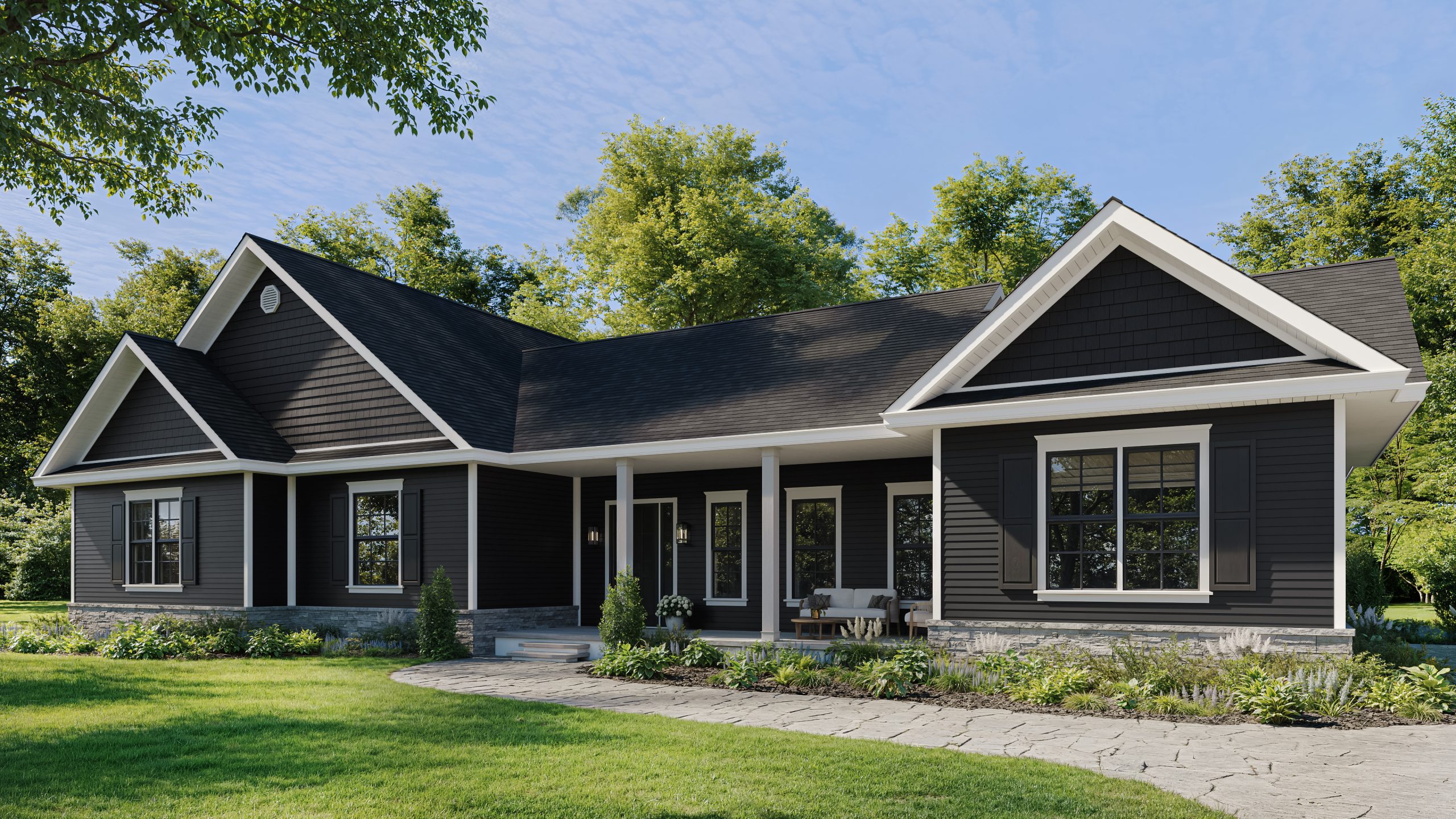 8 Bold Ways to Add Black to Your Home Exterior | LiveAbode™ - LiveAbode, image size:2560x1440