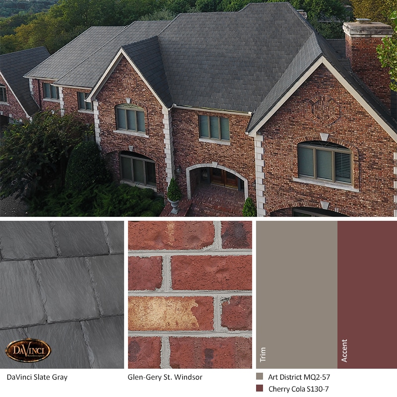 How To Choose The Right Exterior Color Scheme For A Red Brick House: Expert Tips