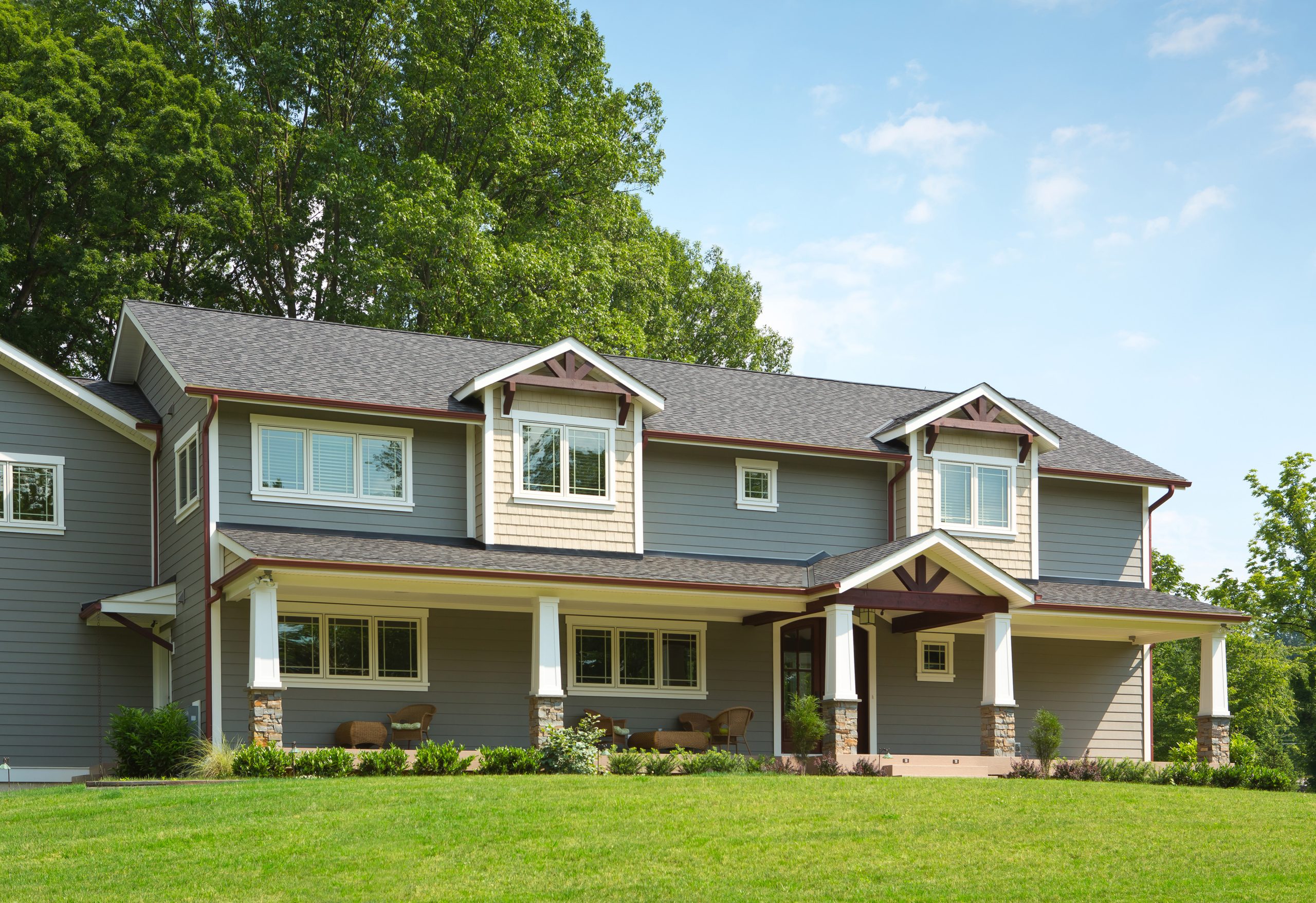 Large family home.