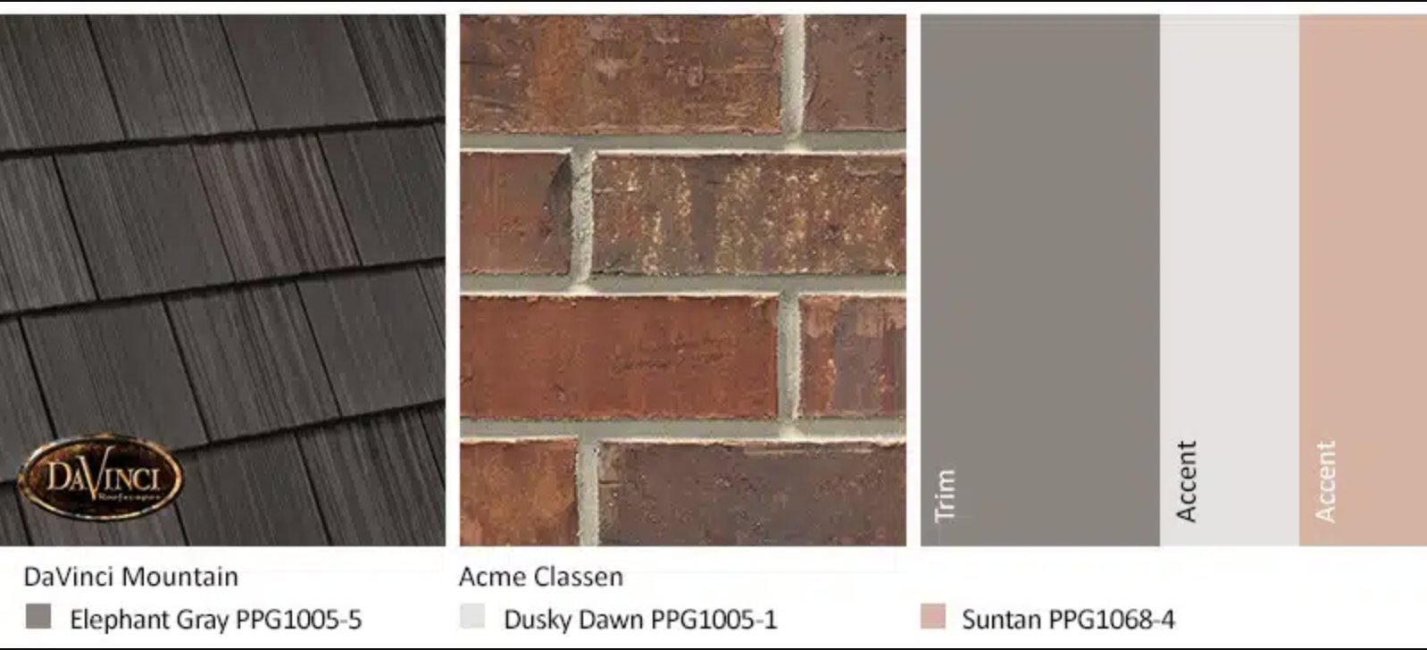 Lighter colors paired with red brick make a bold statement.