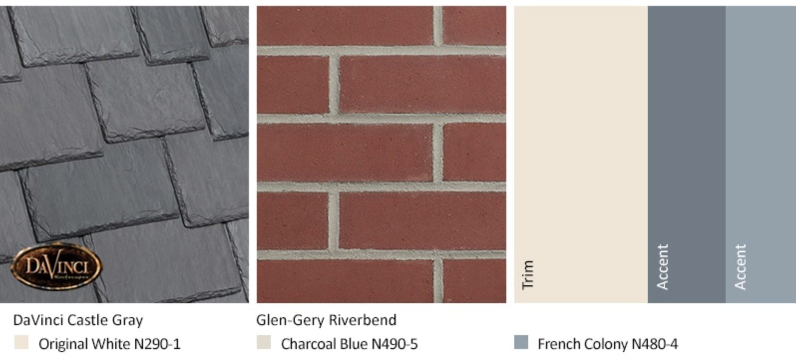 Crisp reds also benefit from being partnered with grays.