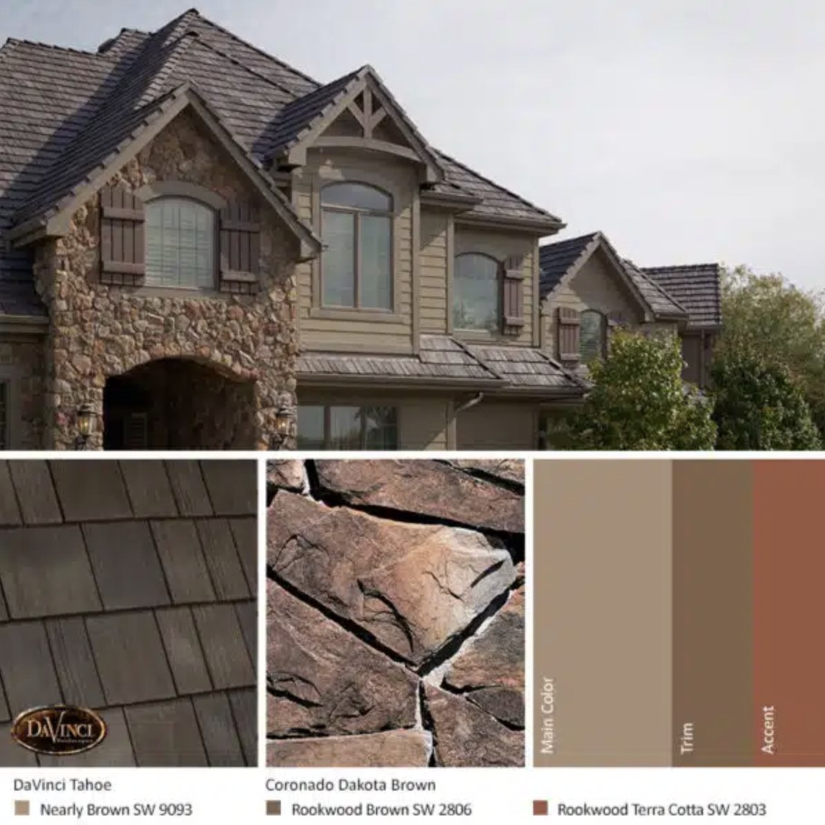 Brown Stone Color Schemes