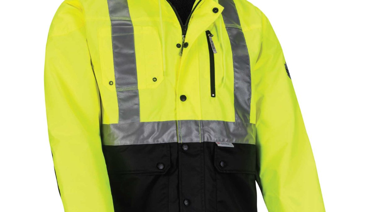 GloWear 8275 Heavy-Duty High-Vis Workwear Jacket