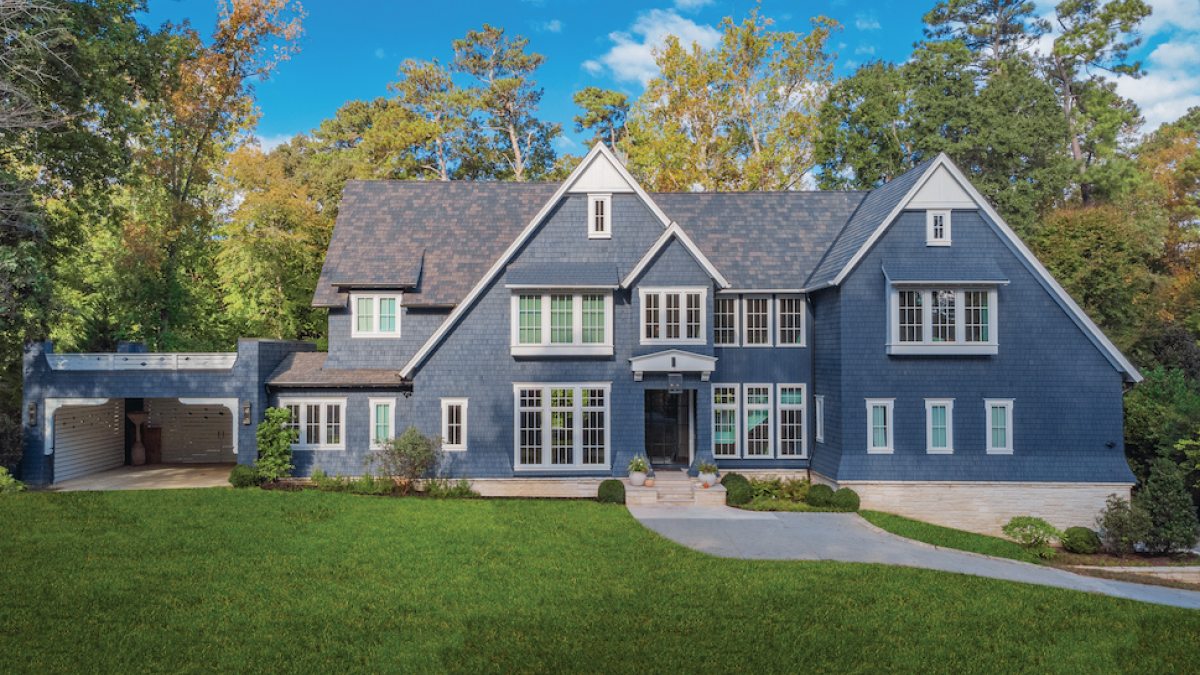 Blue DaVinci House