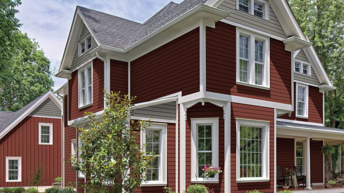 Royal Vinyl Siding Redwood