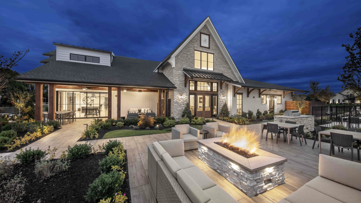 house and backyard space