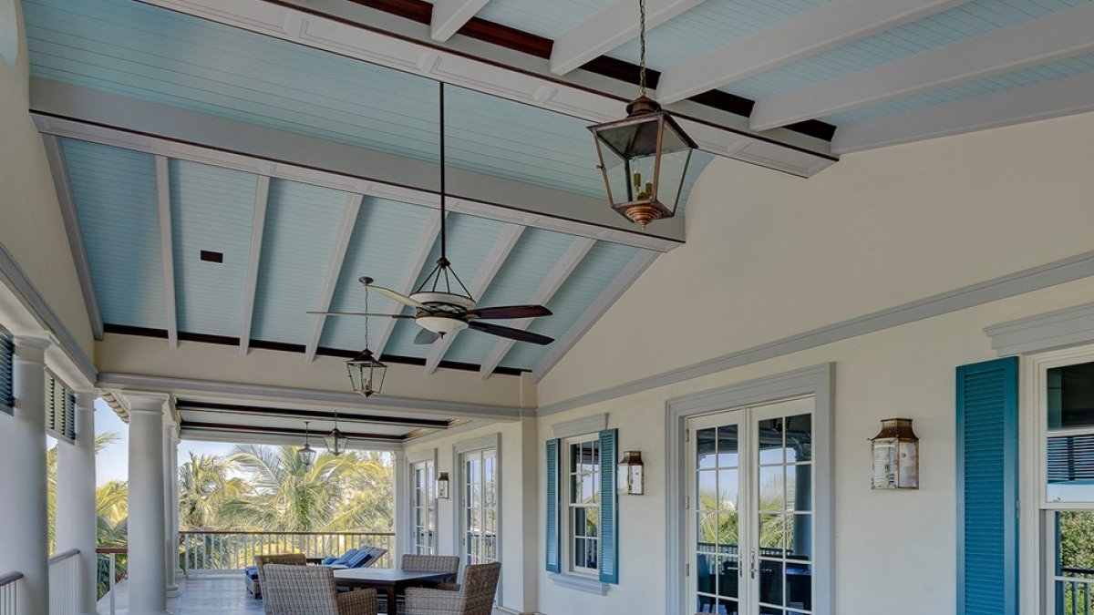 TruExterior Trim beadboard Porch Ceiling