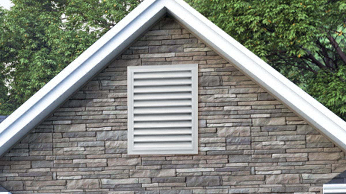Mid-America hybrid gable vent