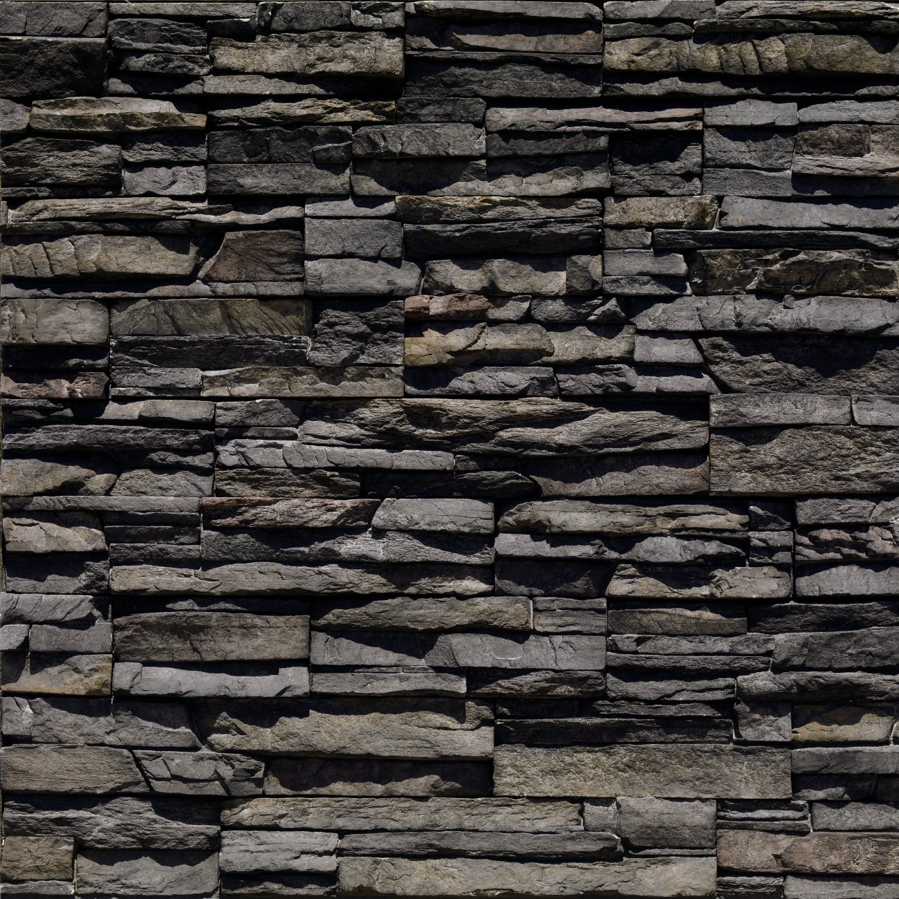 Eldorado Stacked Stone in Black River