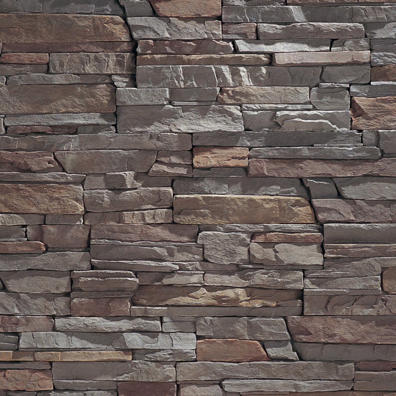 Eldorado Stacked Stone in Slate Gray