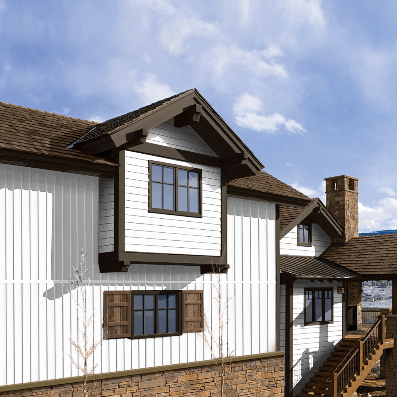 Craneboard® Solid Core Siding | Insulated Vinyl Siding for Every Style