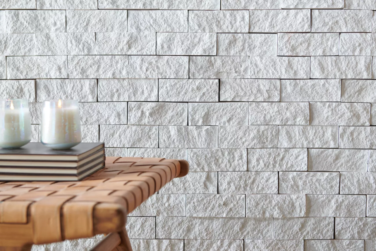 Cultured Stone on a wall
