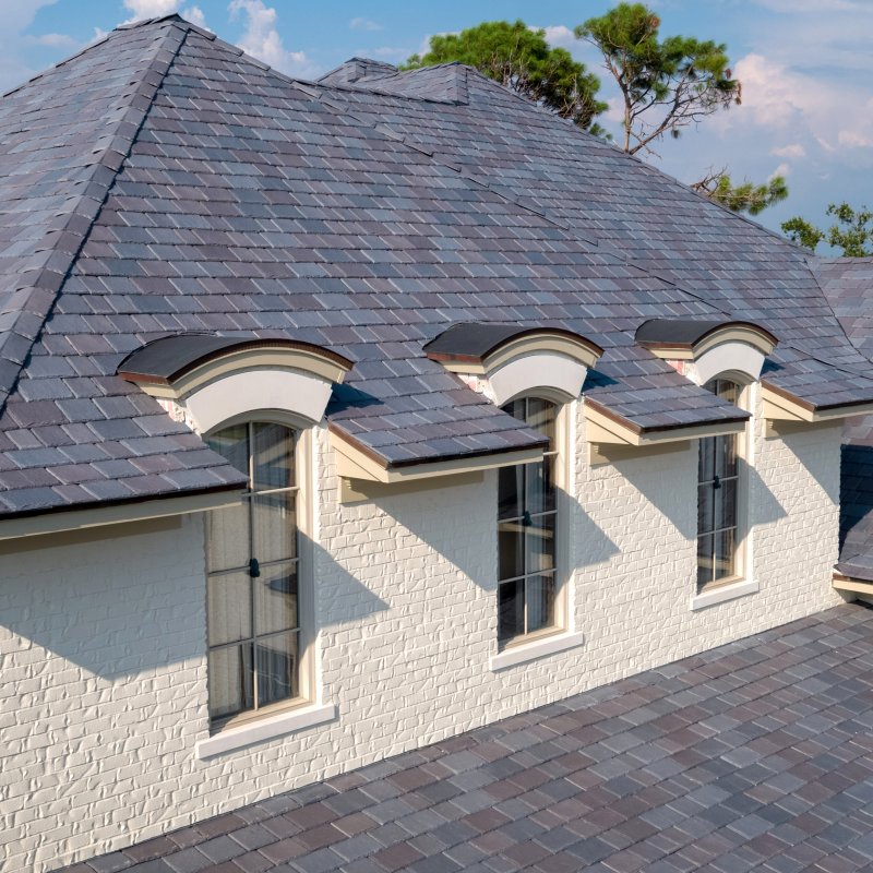 view of corner of roof