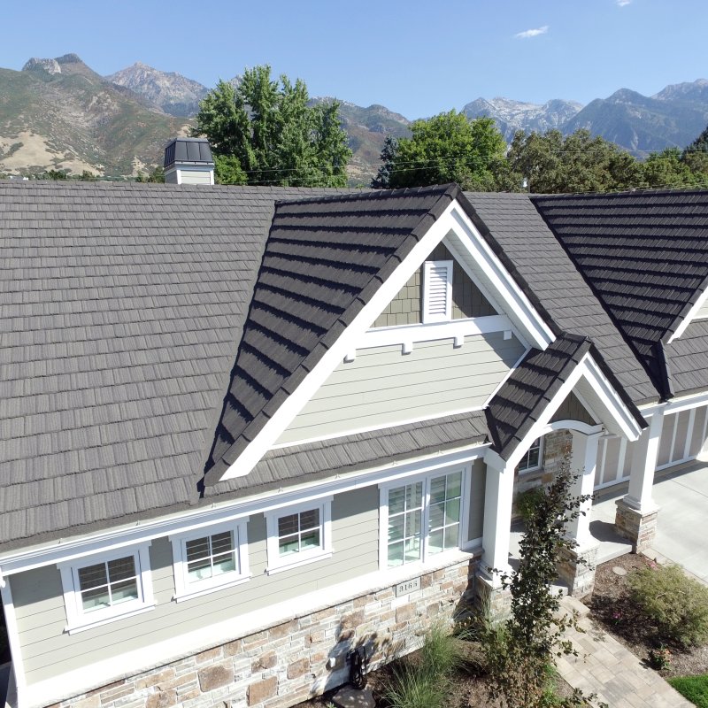 view of corner of roof