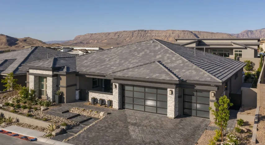 Newpoint Concrete Roof Tile Nevada Slate Stone Mountain Blend